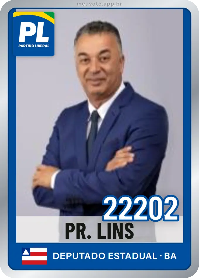 Carta de Pr. Lins, número 22202, PL