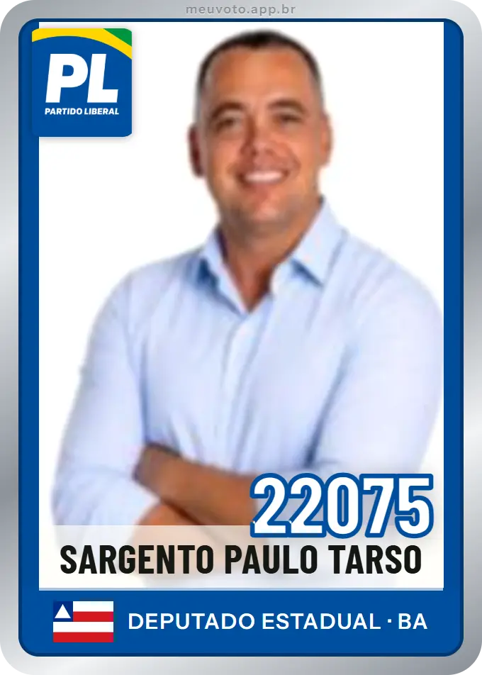 Carta de Sargento Paulo Tarso, número 22075, PL