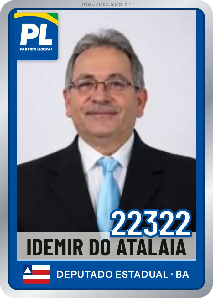 Carta de Idemir do Atalaia, número 22322, PL