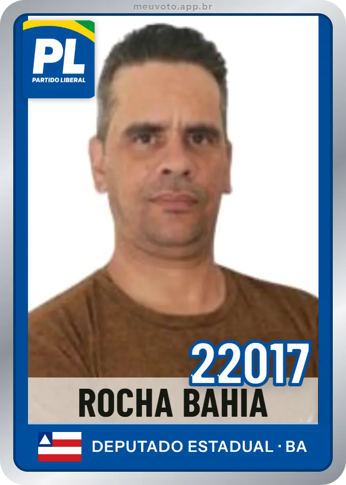 Carta de Rocha Bahia, número 22017, PL