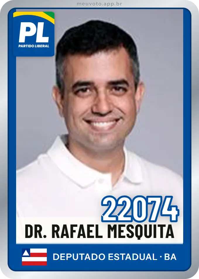 Carta de Dr. Rafael Mesquita, número 22074, PL
