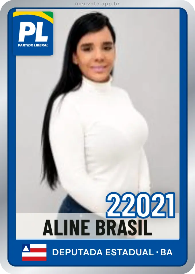 Carta de Aline Brasil, número 22021, PL