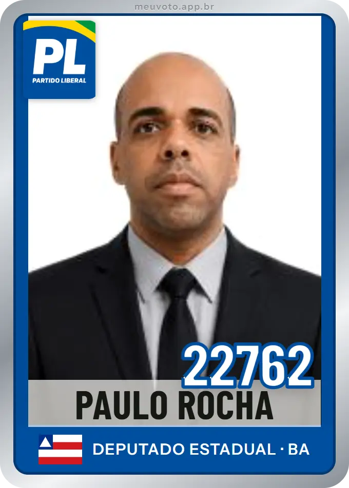 Carta de Paulo Rocha, número 22762, PL