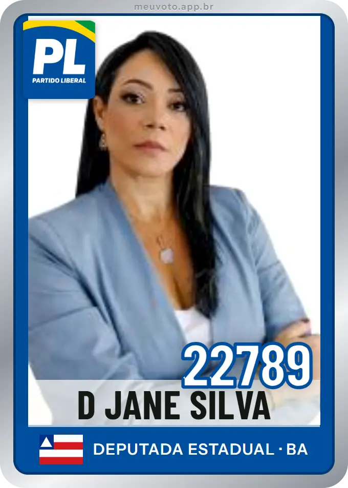 Carta de D Jane Silva, número 22789, PL