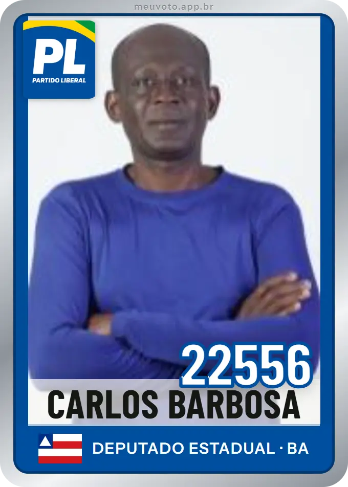 Carta de Carlos Barbosa, número 22556, PL