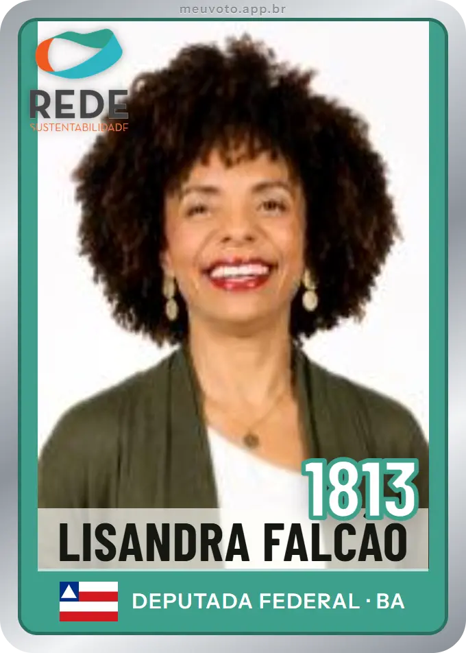 Carta de Lisandra Falcão, número 1813, Rede