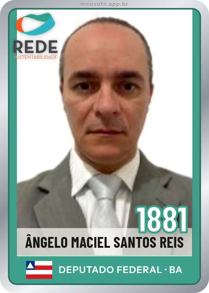 Carta de Ângelo Maciel Santos Reis, número 1881, Rede
