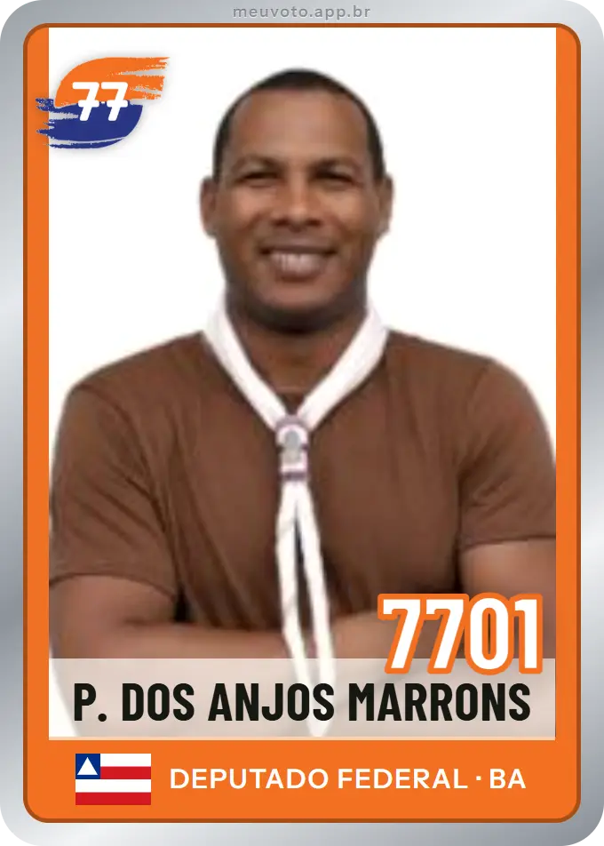 Carta de P. dos Anjos Marrons, número 7701, Solidariedade