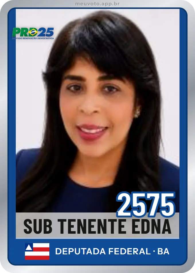 Carta de Sub Tenente Edna, número 2575, PRD