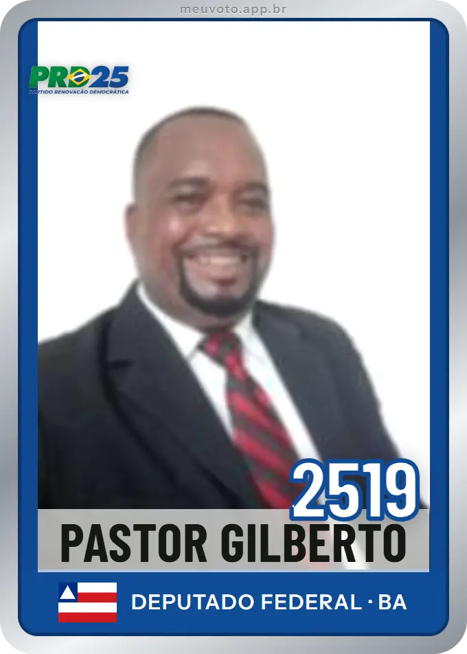 Carta de Pastor Gilberto, número 2519, PRD