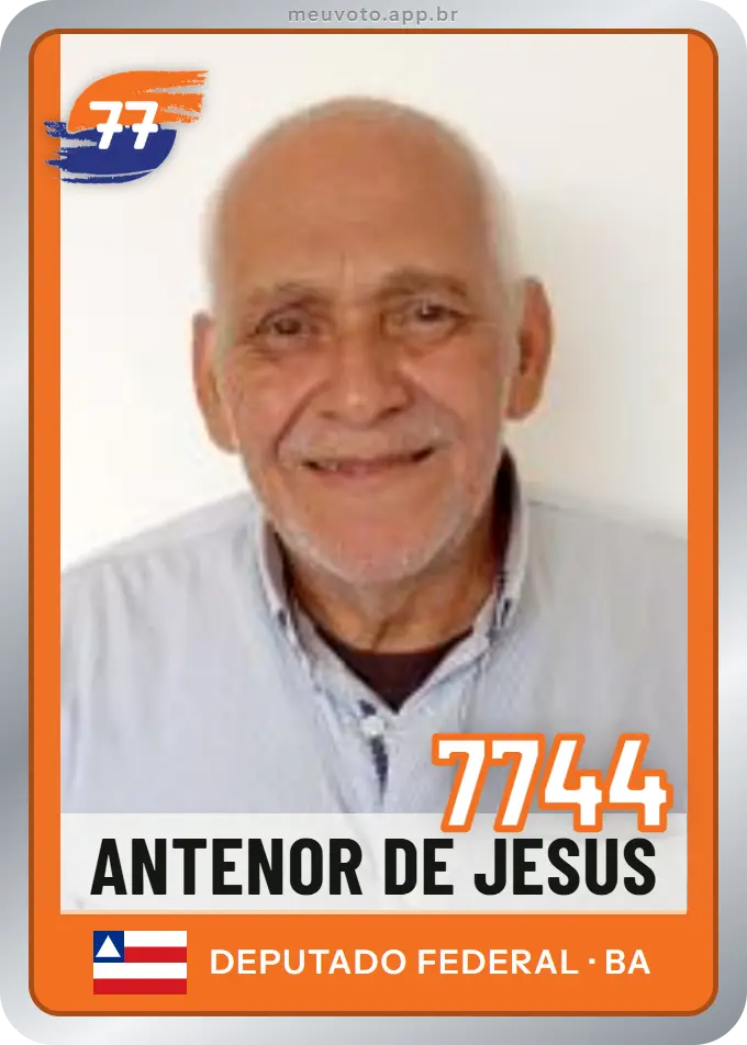 Carta de Antenor de Jesus, número 7744, Solidariedade