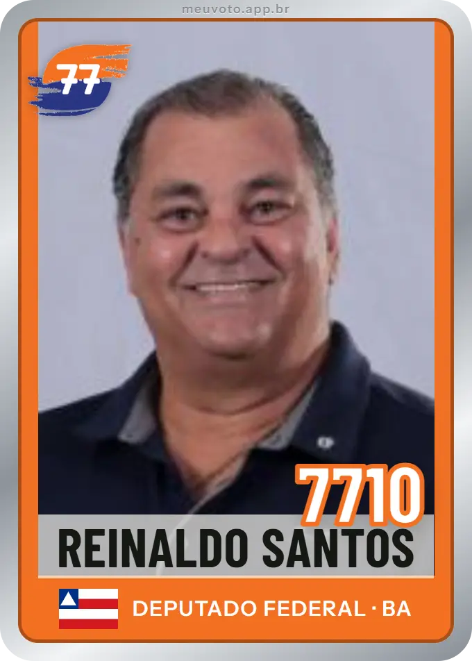 Carta de Reinaldo Santos, número 7710, Solidariedade