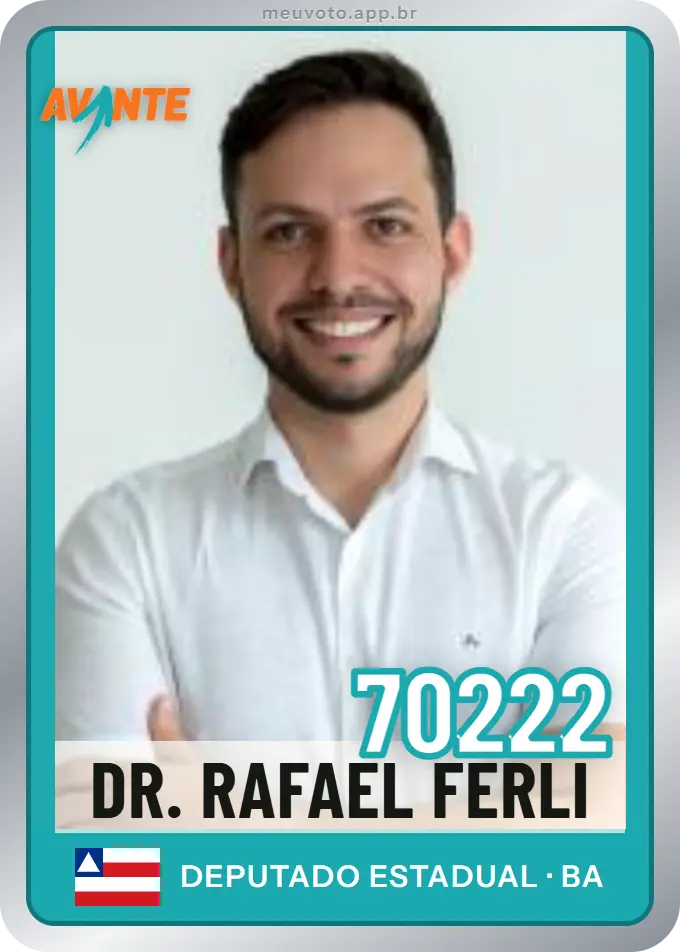 Carta de Dr. Rafael Ferli, número 70222, Avante