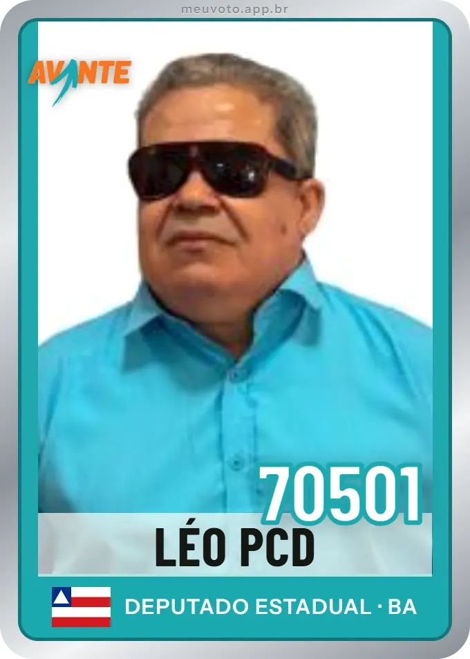 Carta de Léo Pcd, número 70501, Avante