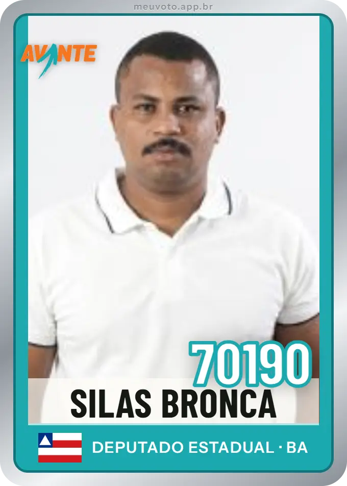 Carta de Silas Bronca, número 70190, Avante
