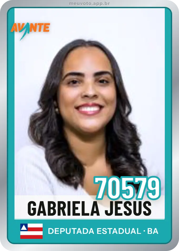 Carta de Gabriela Jesus, número 70579, Avante
