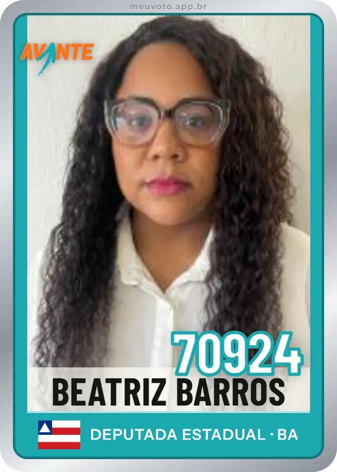 Carta de Beatriz Barros, número 70924, Avante