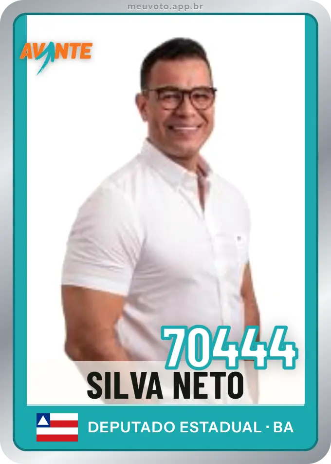 Carta de Silva Neto, número 70444, Avante
