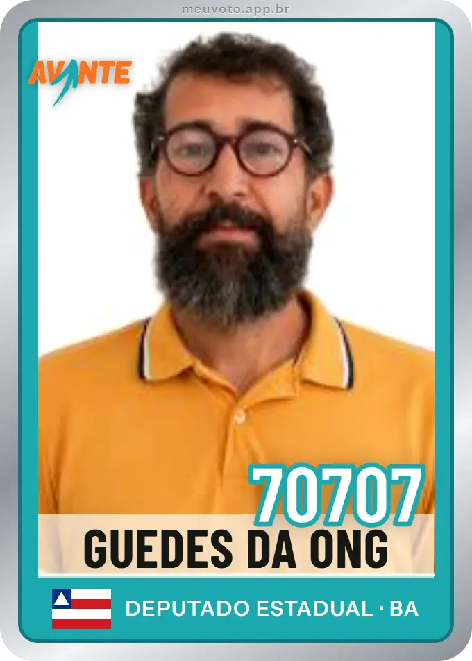 Carta de Guedes da Ong, número 70707, Avante