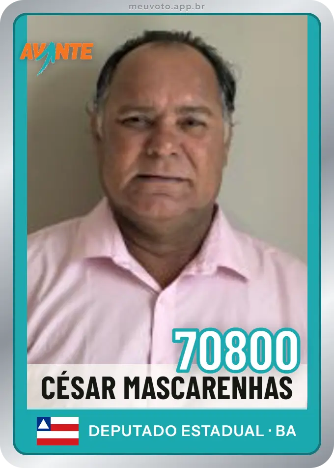 Carta de César Mascarenhas, número 70800, Avante