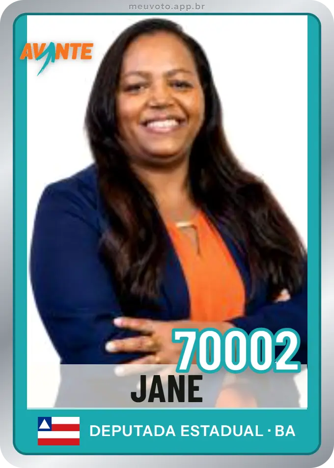 Carta de Jane, número 70002, Avante