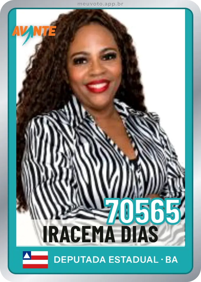 Carta de Iracema Dias, número 70565, Avante