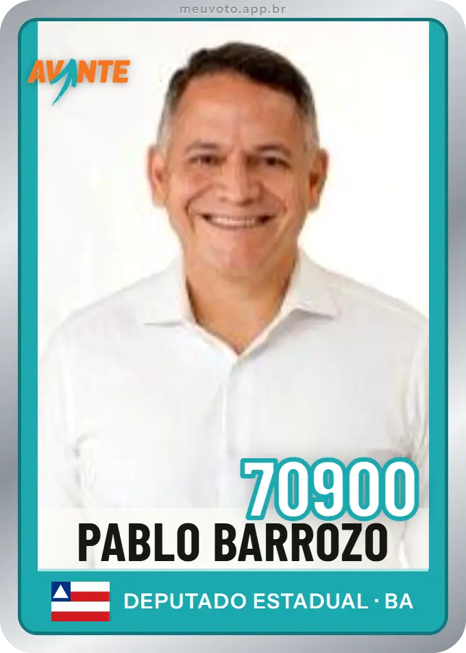 Carta de Pablo Barrozo, número 70900, Avante