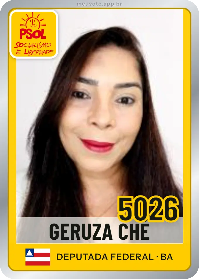 Carta de Geruza Ché, número 5026, PSOL