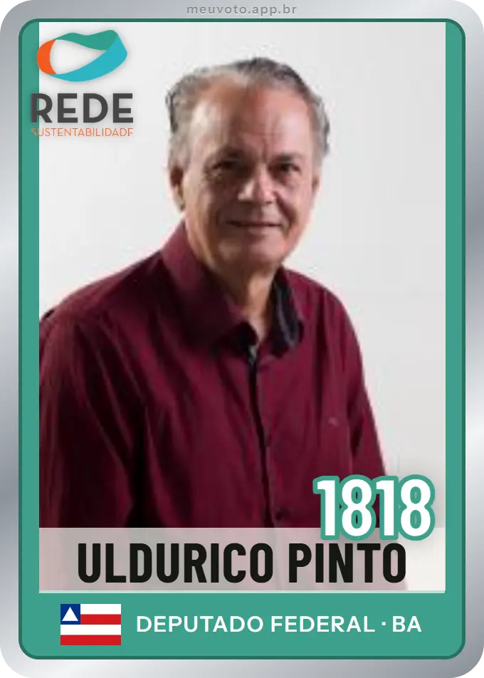 Carta de Uldurico Pinto, número 1818, Rede