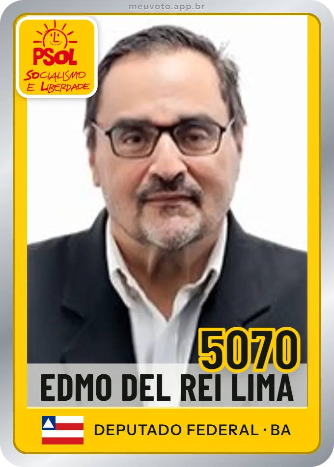 Carta de Edmo del Rei Lima, número 5070, PSOL