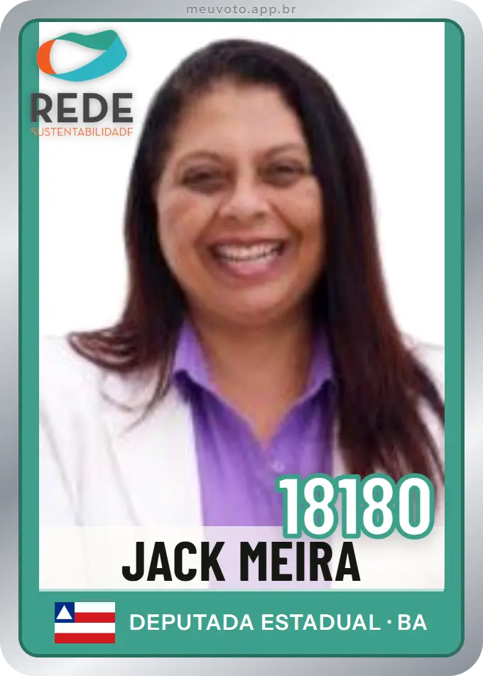 Carta de Jack Meira, número 18180, Rede