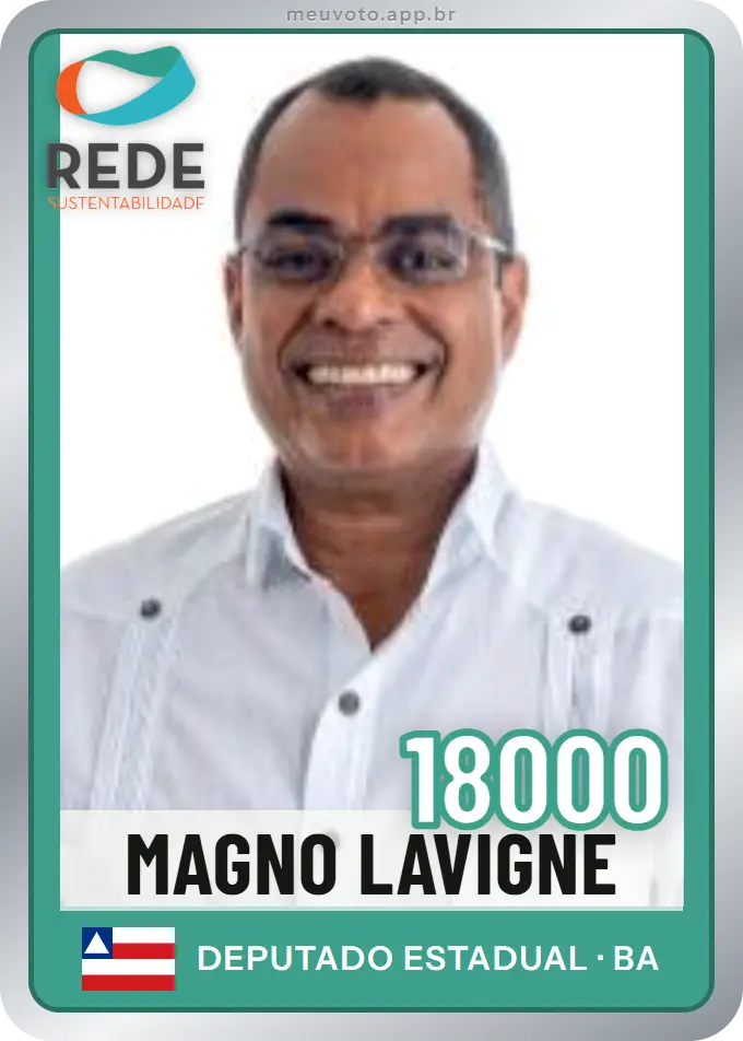 Carta de Magno Lavigne, número 18000, Rede