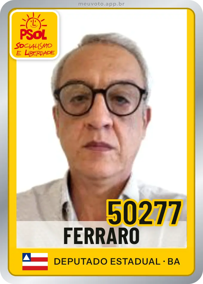 Carta de Ferraro, número 50277, PSOL