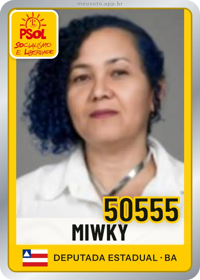 Carta de Miwky, número 50555, PSOL