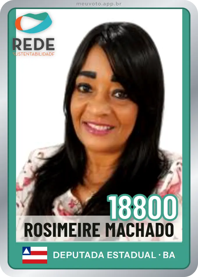 Carta de Rosimeire Machado, número 18800, Rede