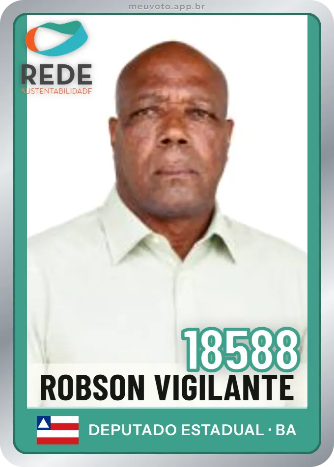 Carta de Robson Vigilante, número 18588, Rede