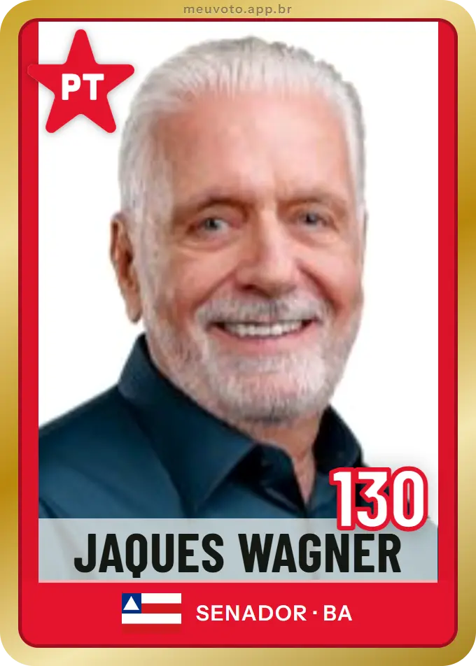 Carta de Jaques Wagner, número 130, PT