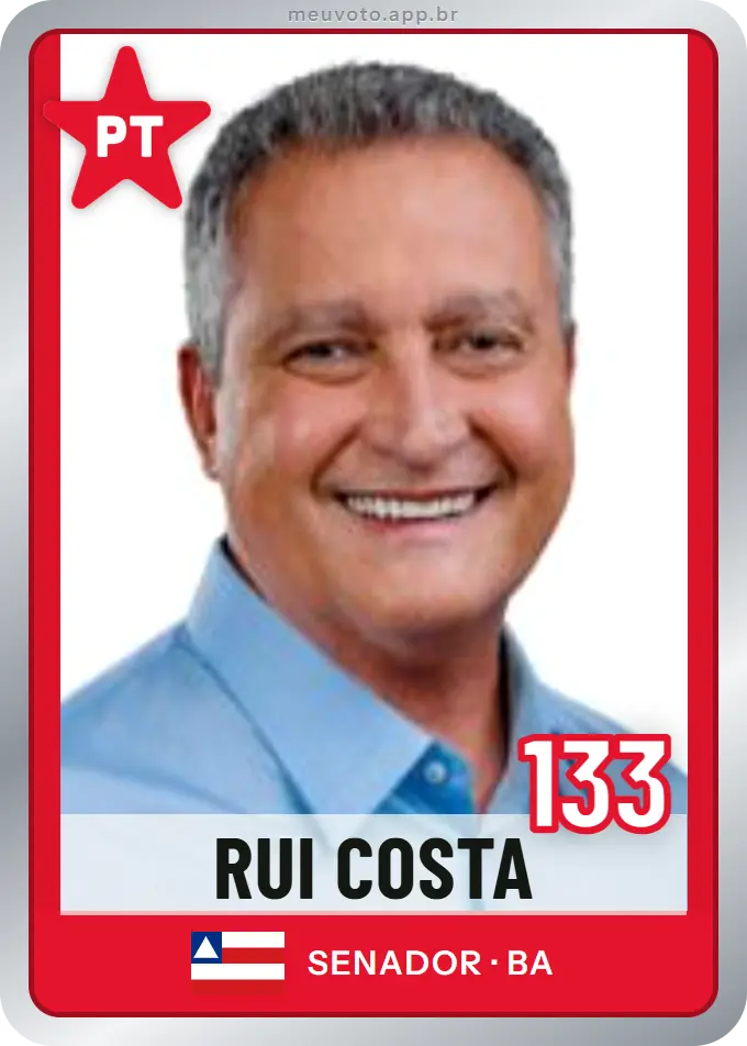 Carta de Rui Costa, número 133, PT