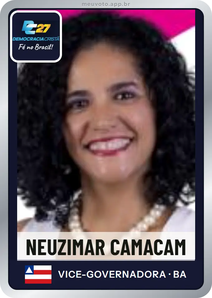 Carta de Neuzimar Camacam, DC