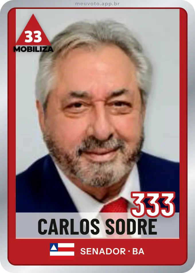 Carta de Carlos Sodré, número 333, Mobiliza