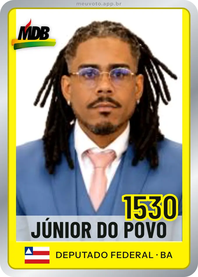 Carta de Júnior do Povo, número 1530, MDB