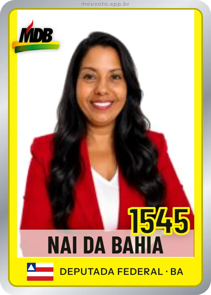 Carta de Nai da Bahia, número 1545, MDB