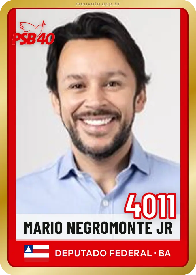 Carta de Mario Negromonte Jr, número 4011, PSB