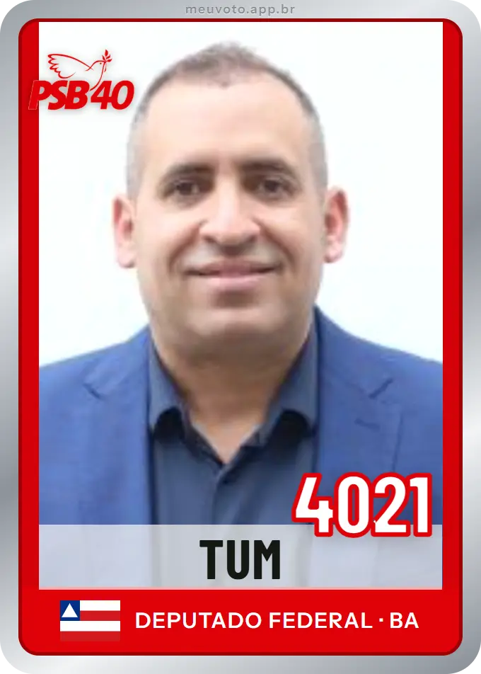 Carta de Tum, número 4021, PSB