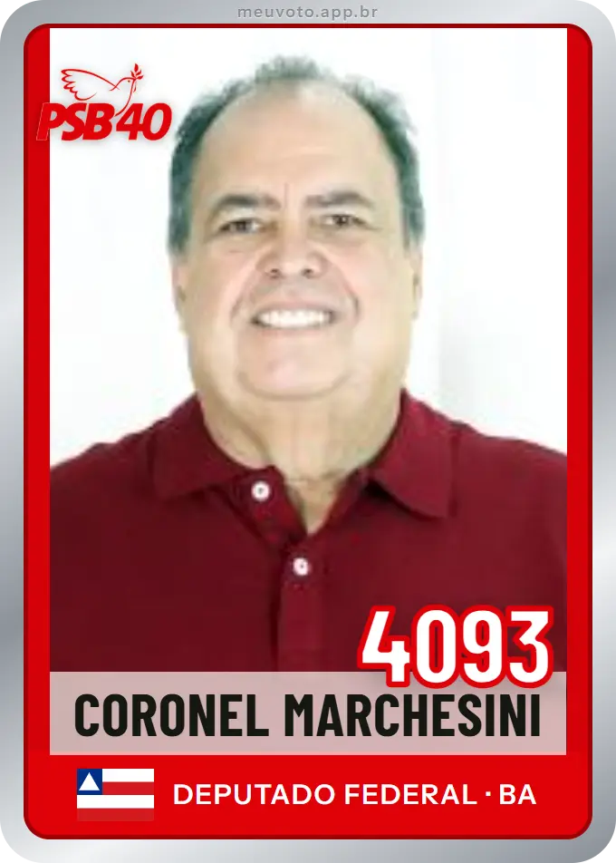 Carta de Coronel Marchesini, número 4093, PSB