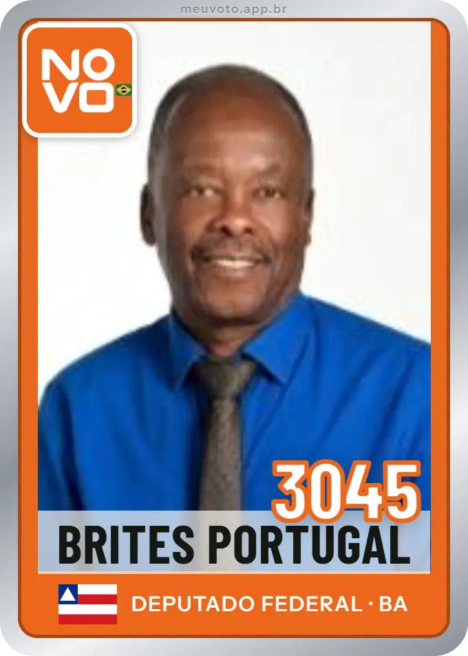 Carta de Brites Portugal, número 3045, Novo