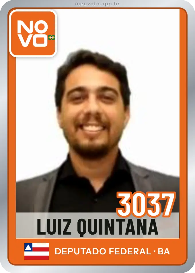 Carta de Luiz Quintana, número 3037, Novo