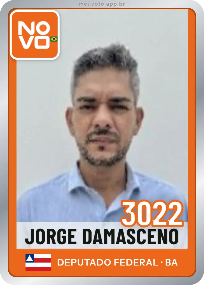 Carta de Jorge Damasceno, número 3022, Novo
