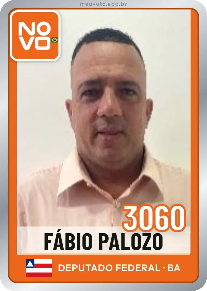 Carta de Fábio Palozo, número 3060, Novo