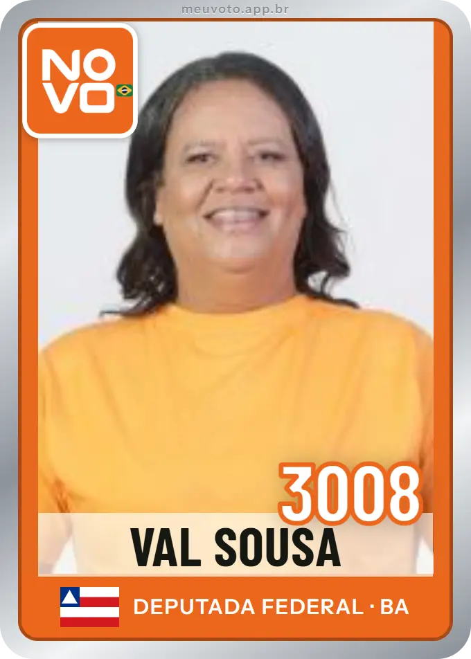 Carta de Val Sousa, número 3008, Novo